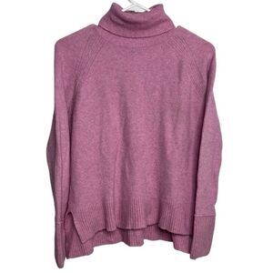 J. Crew Turtleneck Long Sleeve Sweater Pink Size XS